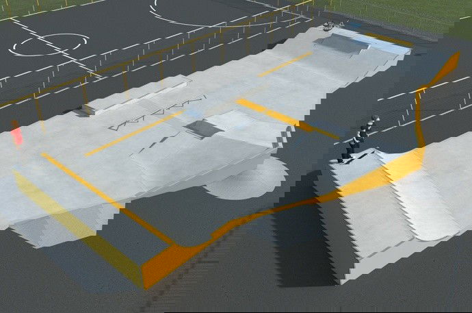 Shinewater skatepark